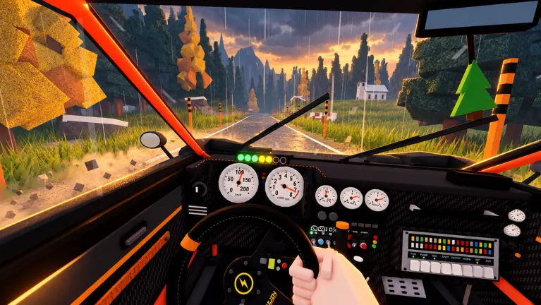 Backseat Rally official game thumbnail on Roblox