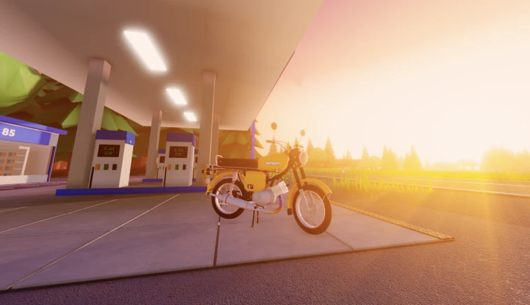 German Moped Days official game thumbnail on Roblox