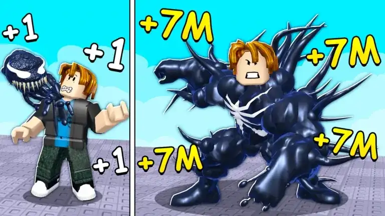 +1 Venom Evolution official game thumbnail on Roblox