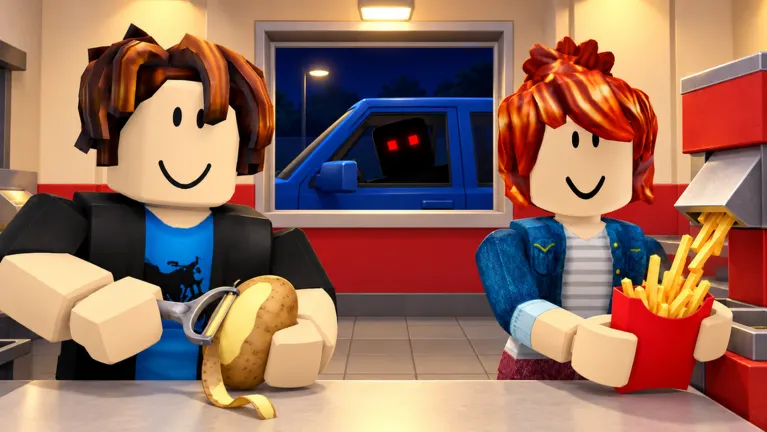 Sell Fries! official game thumbnail on Roblox